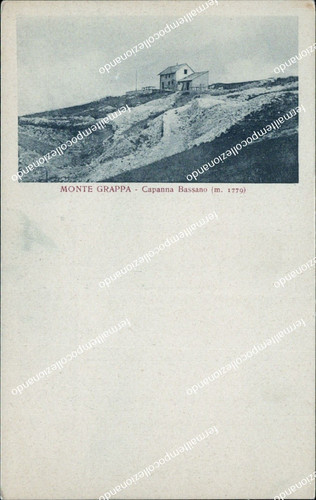 Bl493 cartolina monte grappa - cartolina,