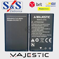 BATTERIA PER MAJESTIC SILENO 72 800mAh ORIGINALE