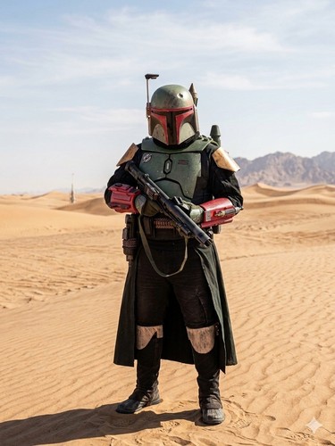 Boba fett cosplay book - book,
