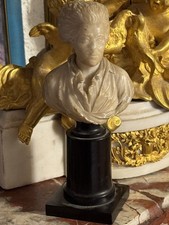 Busto marmo alabastro xviii - busto,
