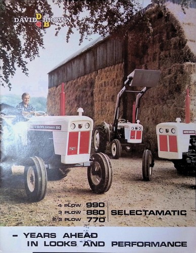 Brochure trattore david brown - david,