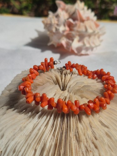 Bracciale corallo rosso - corallo,