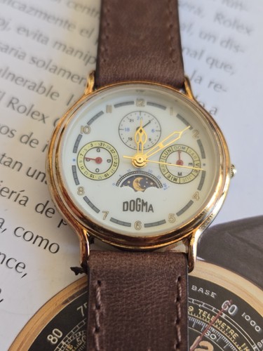 Reloj vintage dogma quartz - reloj,