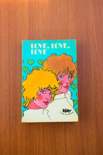 Libro vintage love - libro, love,