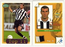 Schede Calcio 2001 Top 11 Zinedine Zidane Juventus Card Mundicromo