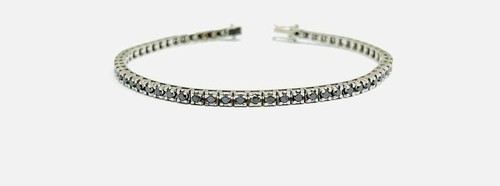 Bracciale tennis uomo - , oro