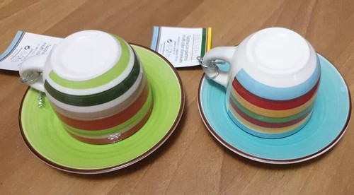 Set tazzine con piattino - tazzine,