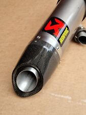 Scarico, Scarico, Slip-On Aprilia Shiver 750 Akrapovic (dorsoduro)