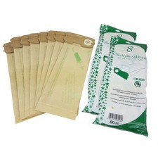 2 PACCHI DA 8 SACCHETTI VK120 VK121 VK122 PER FOLLETTO VORWERK IN CARTA NATURALE