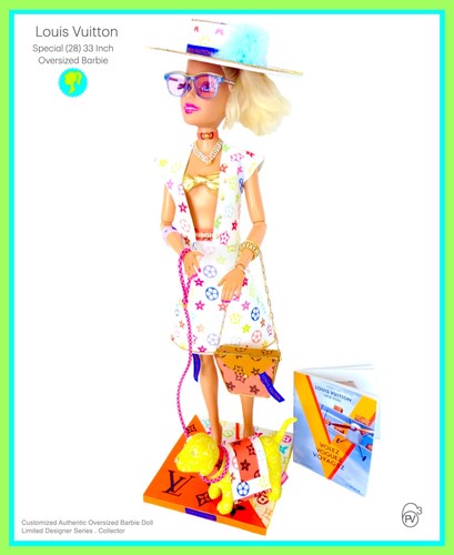 Barbie vuitton designer - lv,