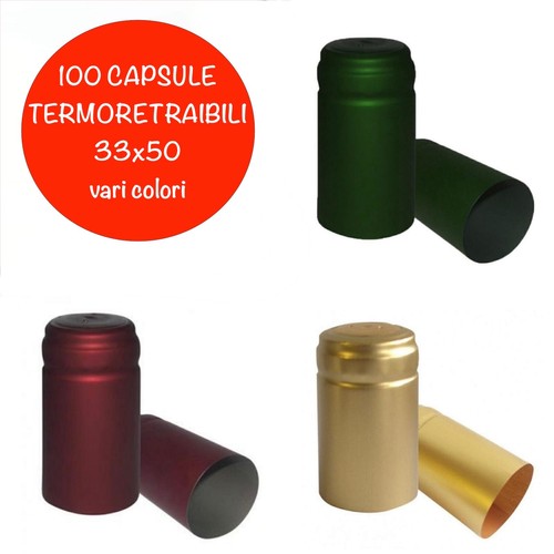 Capsule termoretraibili 100 - capsule,