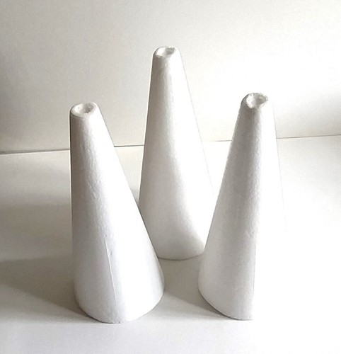 Cono polistirolo pieno - cono,
