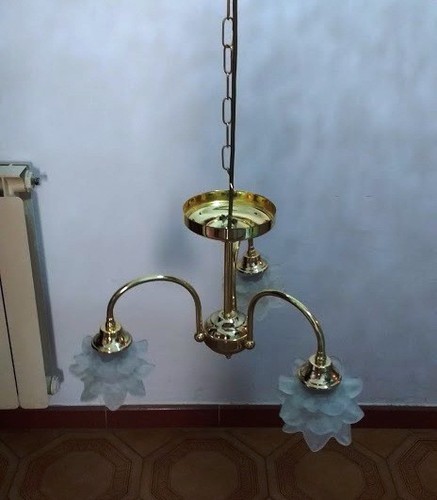 Lampadario tre luci mancano - lampadario,