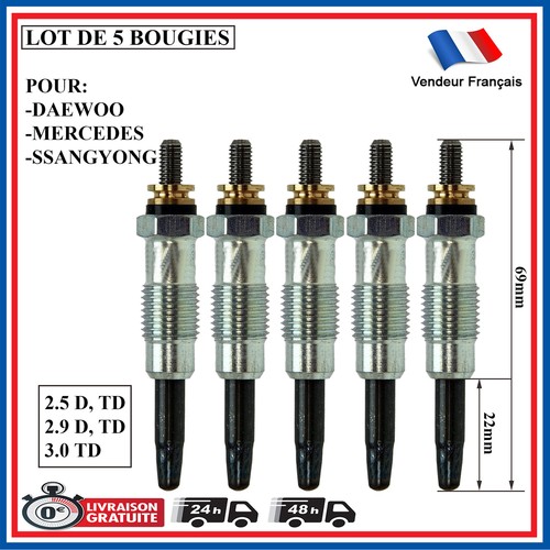 Bougies préchauffage - 5,