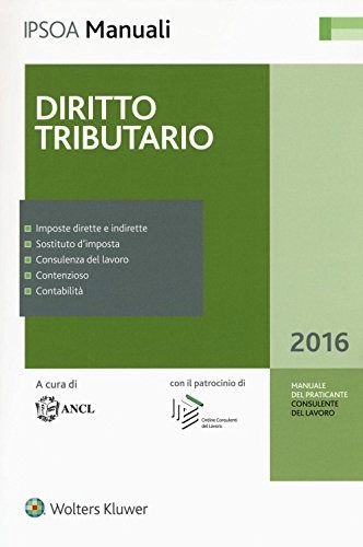 Diritto tributario manuale - tributario.,