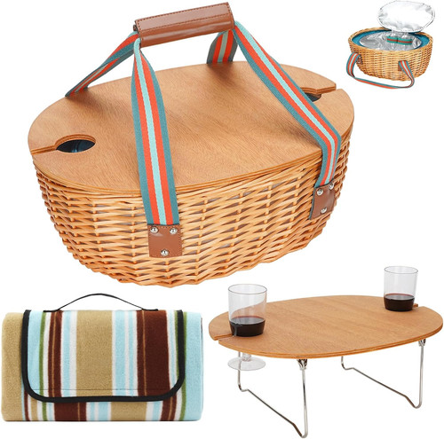 Cestino picnic per 2 - cestino,