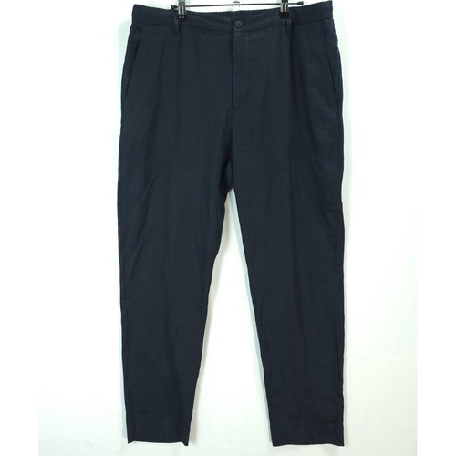 Pantalone zara blu navy 100 - pantalone,