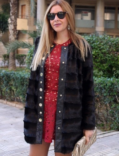 Zara trinny pelliccia - trinny,