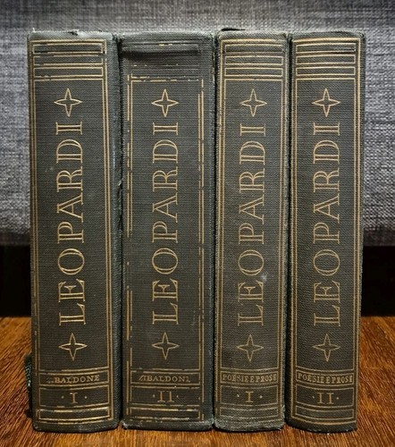 Leopardi zibaldone poesie - leopardi, e