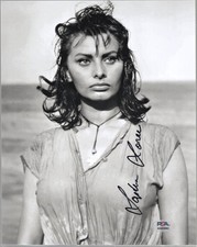 Foto firmata 8x10 Sophia Loren