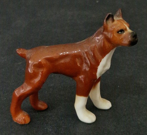 Vintage miniature boxer - vintage,