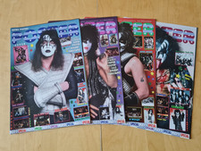 KISS POSTER MAGAZINE WITH EXTRA POSTER  SET OF 4