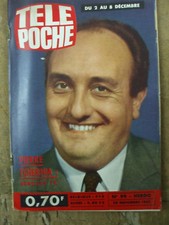 Télé Poche n°  99 29 novembre 1967 pierre tchernia monsieur tv