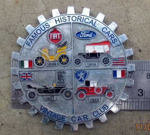 Distintivo italia auto club - distintivo,