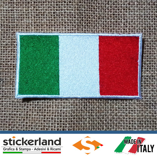 Toppa patch bandiera italiana - toppa,