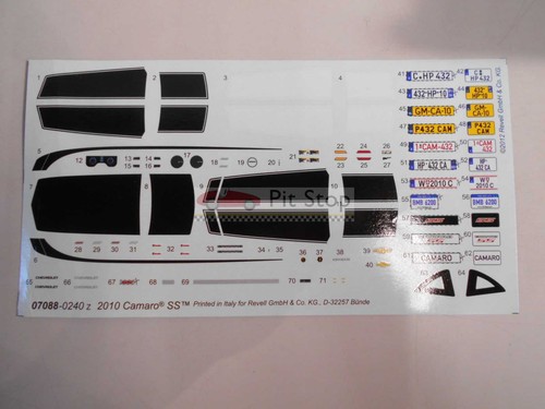 Dec192 192 decals - decals, camaro
