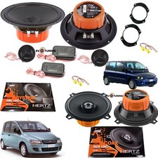 Kit 6 Casse Altoparlanti Hertz Dsk 165.3+Dcx 130.3 Ant+Post per Fiat Multipla