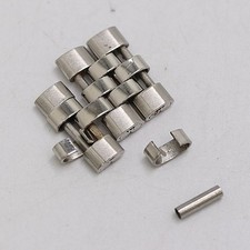 Rolex OEM 3 Link Silver 15mm