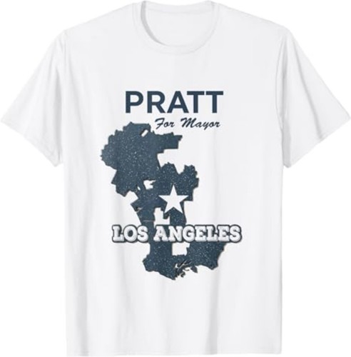 Maglietta pratt for mayor - pratt, of