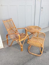 60s Bonacina Inverigo Rattan