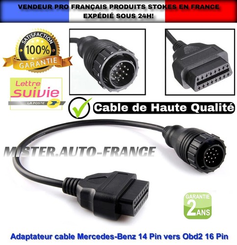 Adaptateur câble diagnostic - câble,