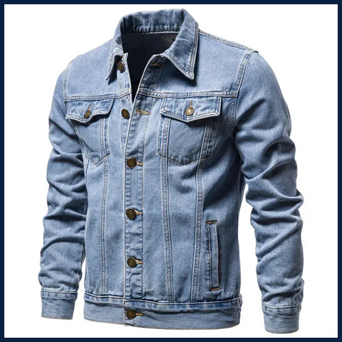 Giacche uomo autunno denim