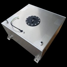 Cella/serbatoio a combustibile 60 litri/13 galloni, alluminio lucido