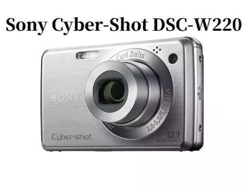 Sony cyber shot dsc w220 - cyber-shot, dsc-w220