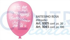 PALLONCINI IN LATTICE ROSA IL