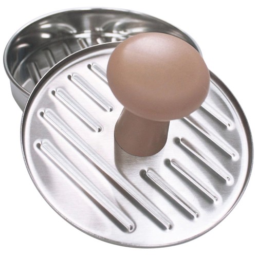 Pressa hamburger acciaio inox - ,