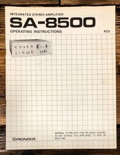 Pioneer SA-8500 Amplificatore