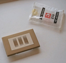 Ave placca placchetta 3 moduli