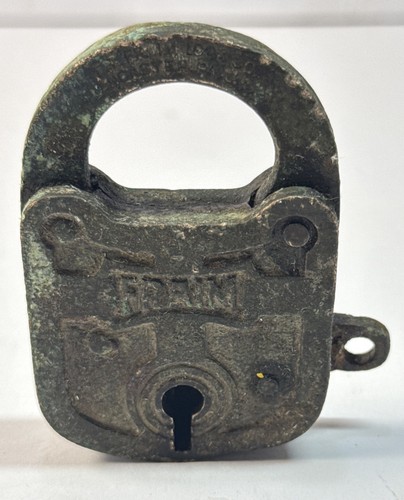 1908 railroad padlock