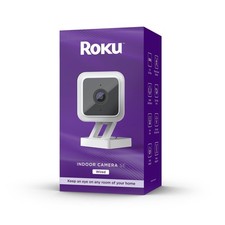 Roku Smart Home Telecamera da Interno SE Telecamera di Sicurezza Wi-Fi Cablata