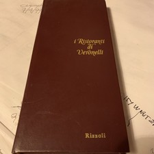 I RISTORANTI DI VERONELLI