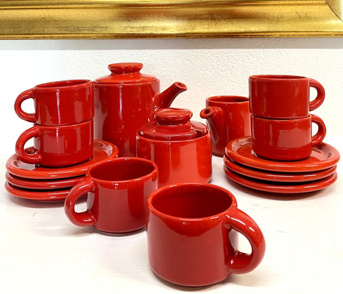 Servizio caffe ceramica - servizio,
