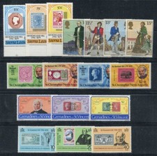 Rowland Hill 1979 Nuovo ** 100% Sierra Leone,Gran Bretagna,Grenadine...