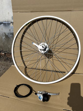 Ruota posteriore bicicletta Shimano Nexus 4 velocità SG-4C30 mozzo + cambio R...