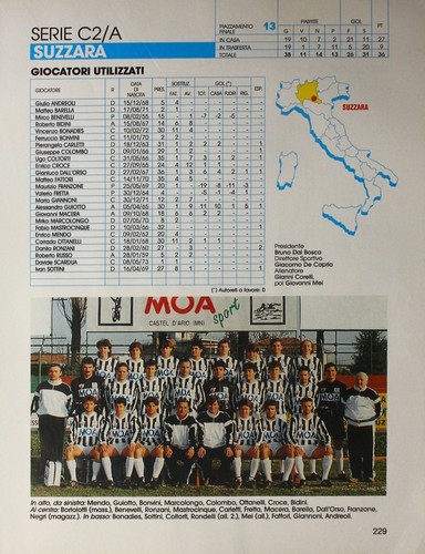 Calcio poster suzzara serie - calcio,