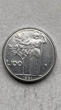 100 Lire Piccole 1991. 